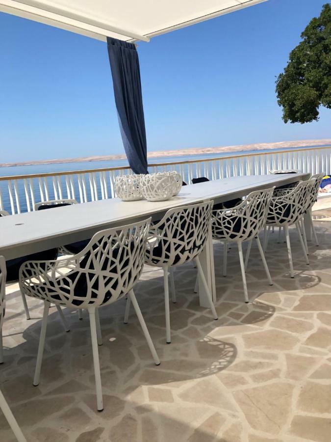 Villa Beline Direct Aan Zee, Verwarmd Zwembad En Sauna 트리바느-크루슈치차 외부 사진